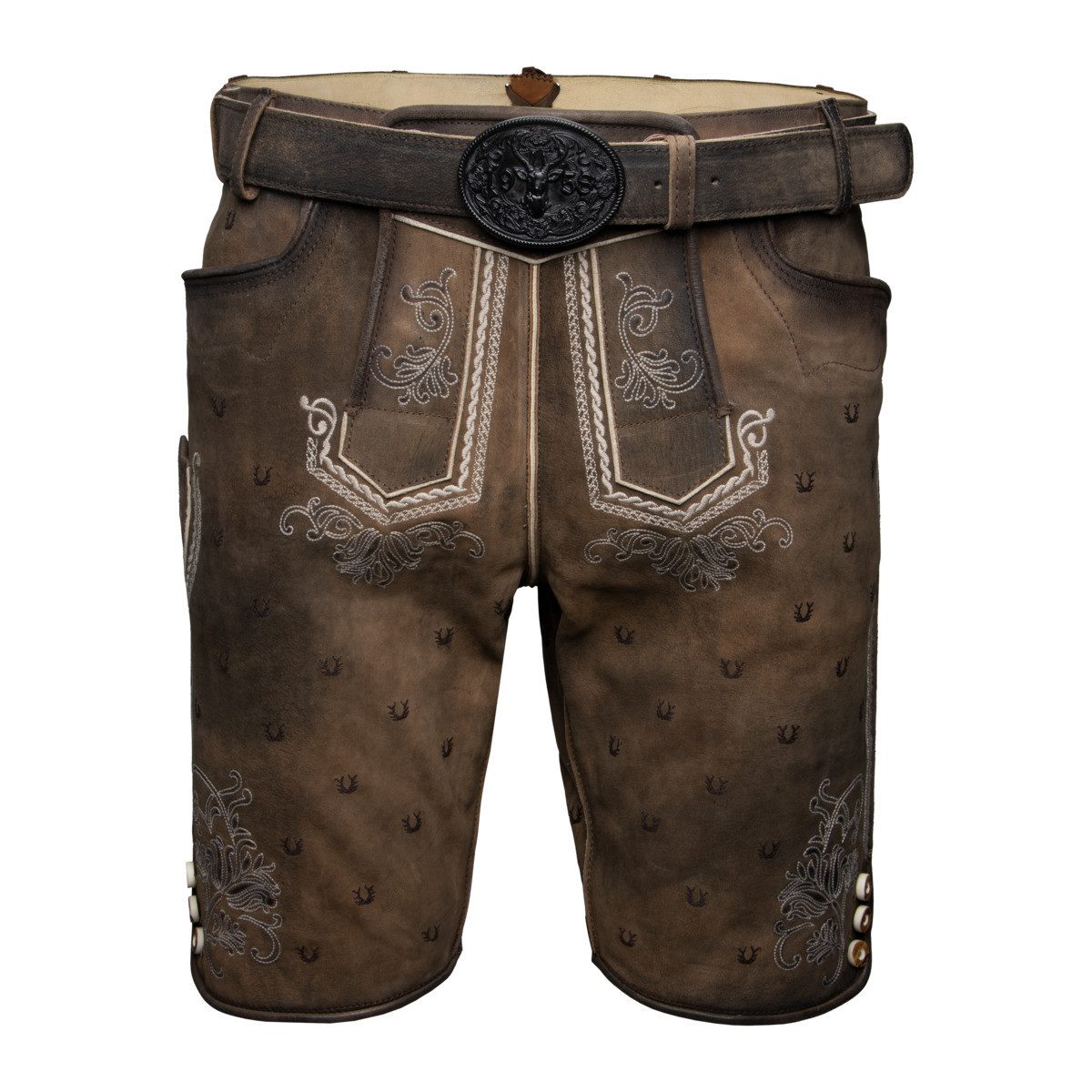 Krüger Trachtenlederhose Harvey mit Gürtel Herren günstig online kaufen