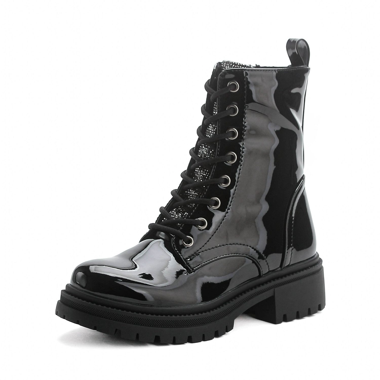 Elara Worker Boots Schnürstiefelette