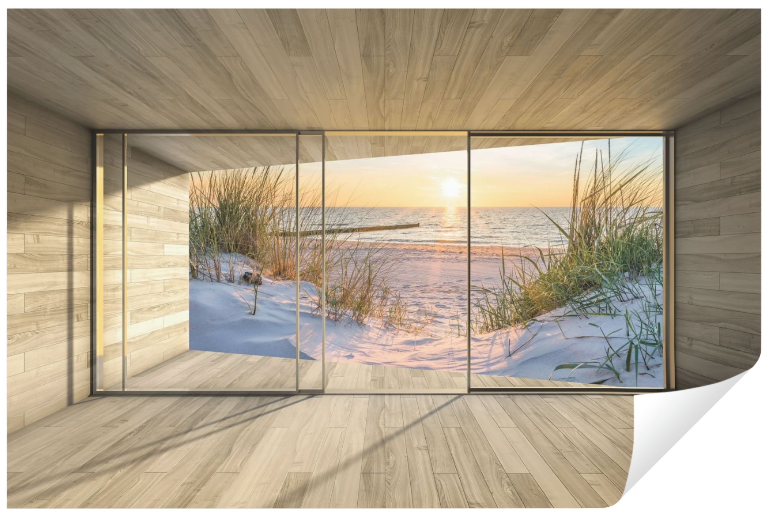 Wallarena Fototapete 3D EFFEKT Strand Meer günstig online kaufen