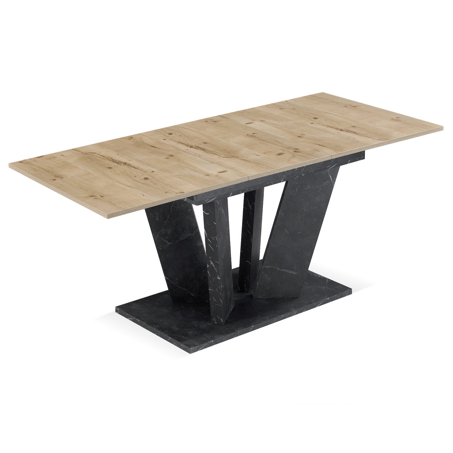 B&D home Esstisch WILLEM, ausziehbar, 120-160cm, günstig online kaufen