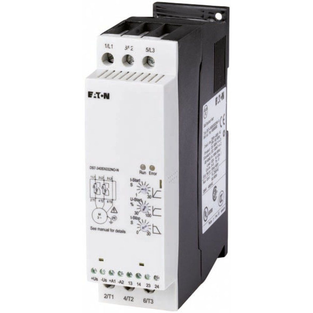 Eaton DS7-342SX024N0-N 134931 Sanftstarter Motorleistung bei 400 V 11 Hutschienen-Netzteil