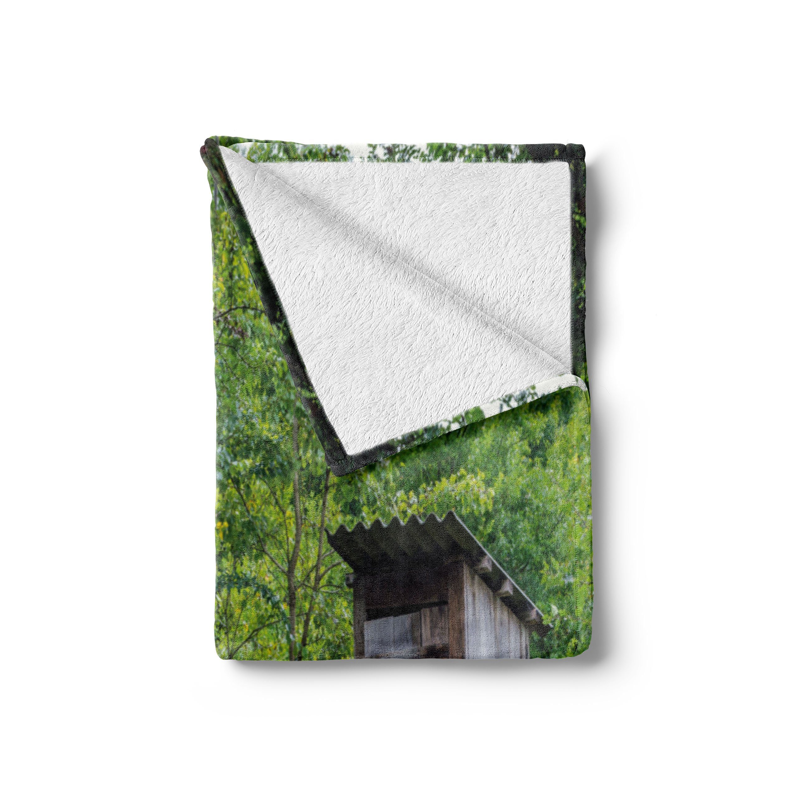 Frühlings-Wald Abakuhaus, Hut Gemütlicher getragen Plüsch Toilettenhäuschen den Wohndecke und Innen- Außenbereich, für