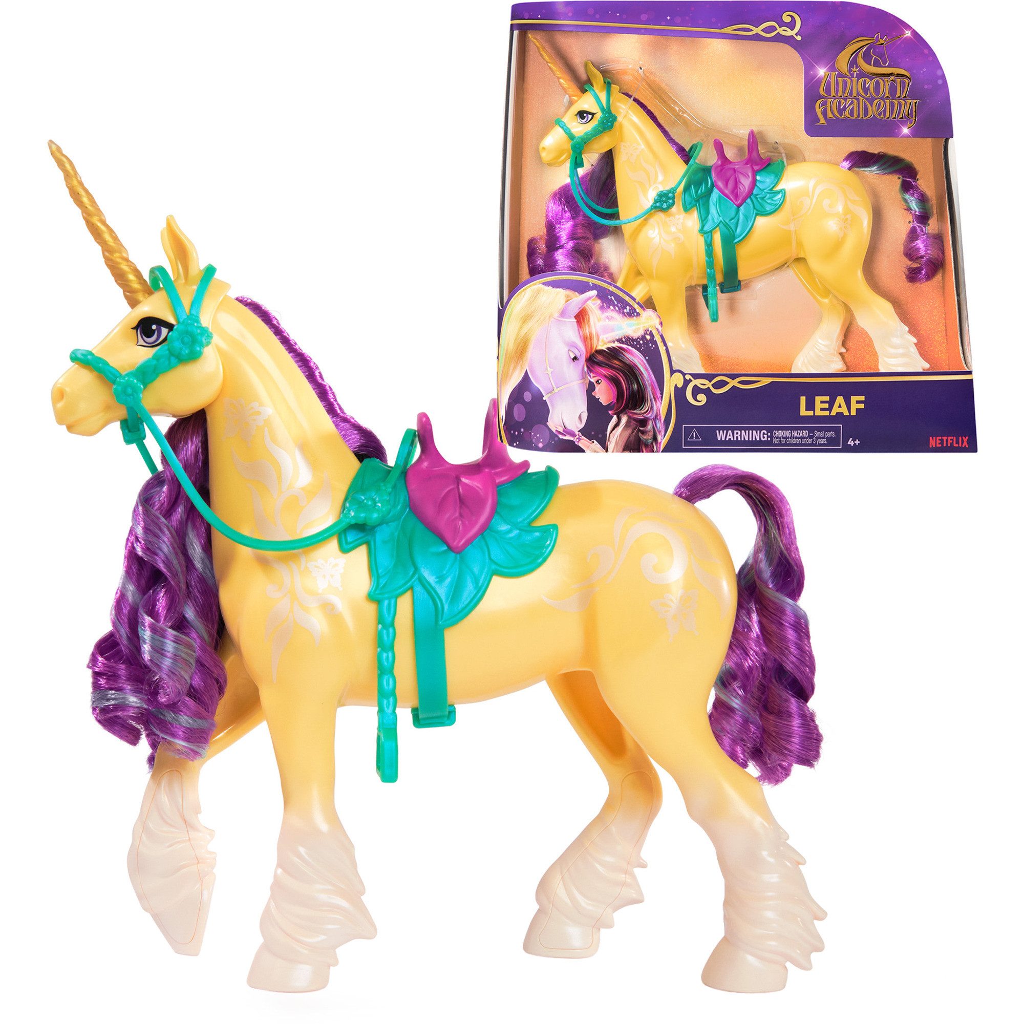 Spin Master Spielwelt Spin Master Unicorn Academy - Einhorn Leaf