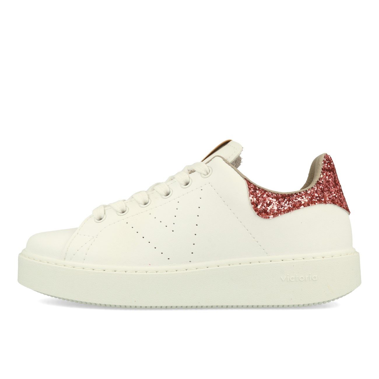 Victoria Victoria Utopia Vegana Glitter Damen Sneaker Hibiscus Sneaker