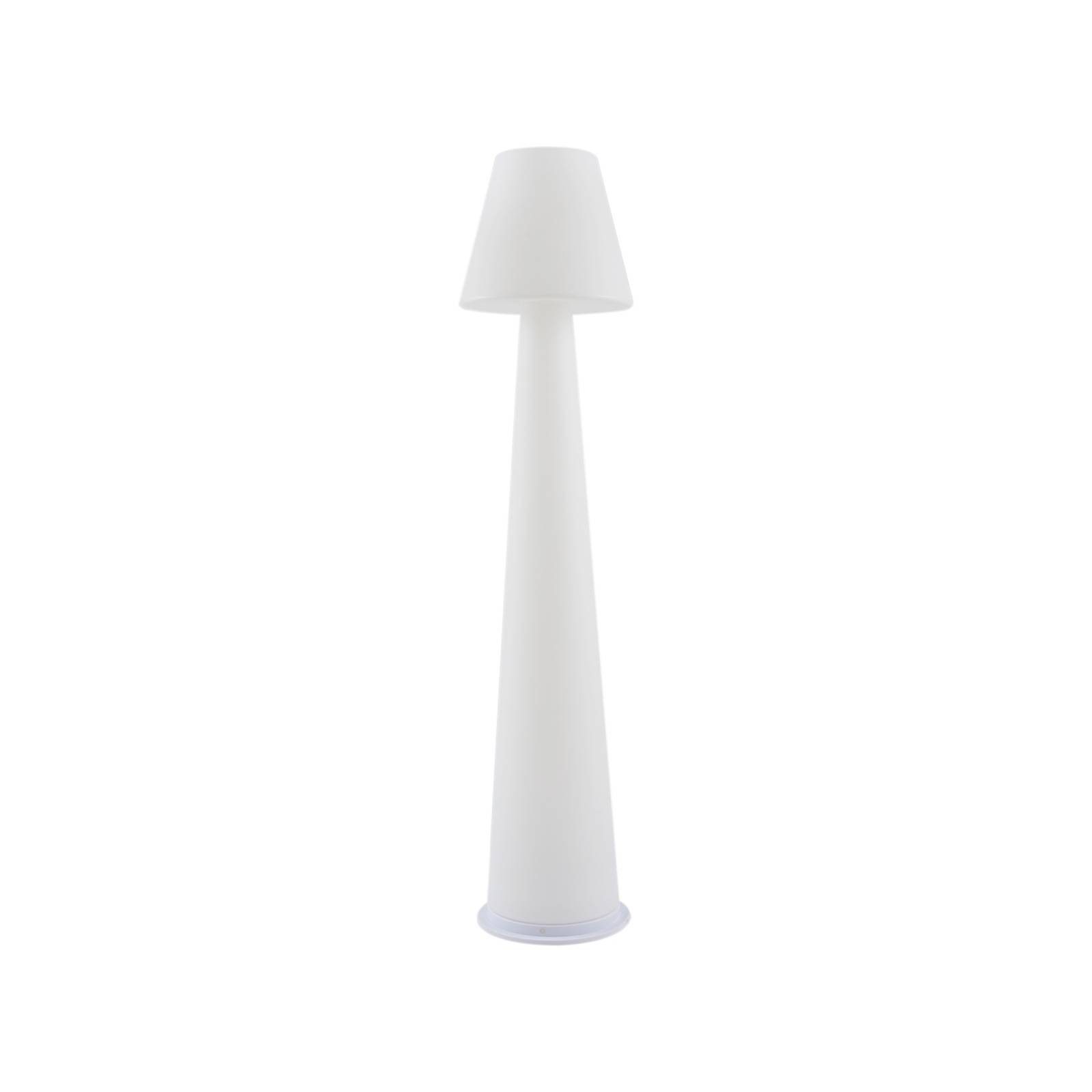 Lucande Außen-Stehlampe Gauri, Enthalten, 1 x 7 W LED, warmweiß