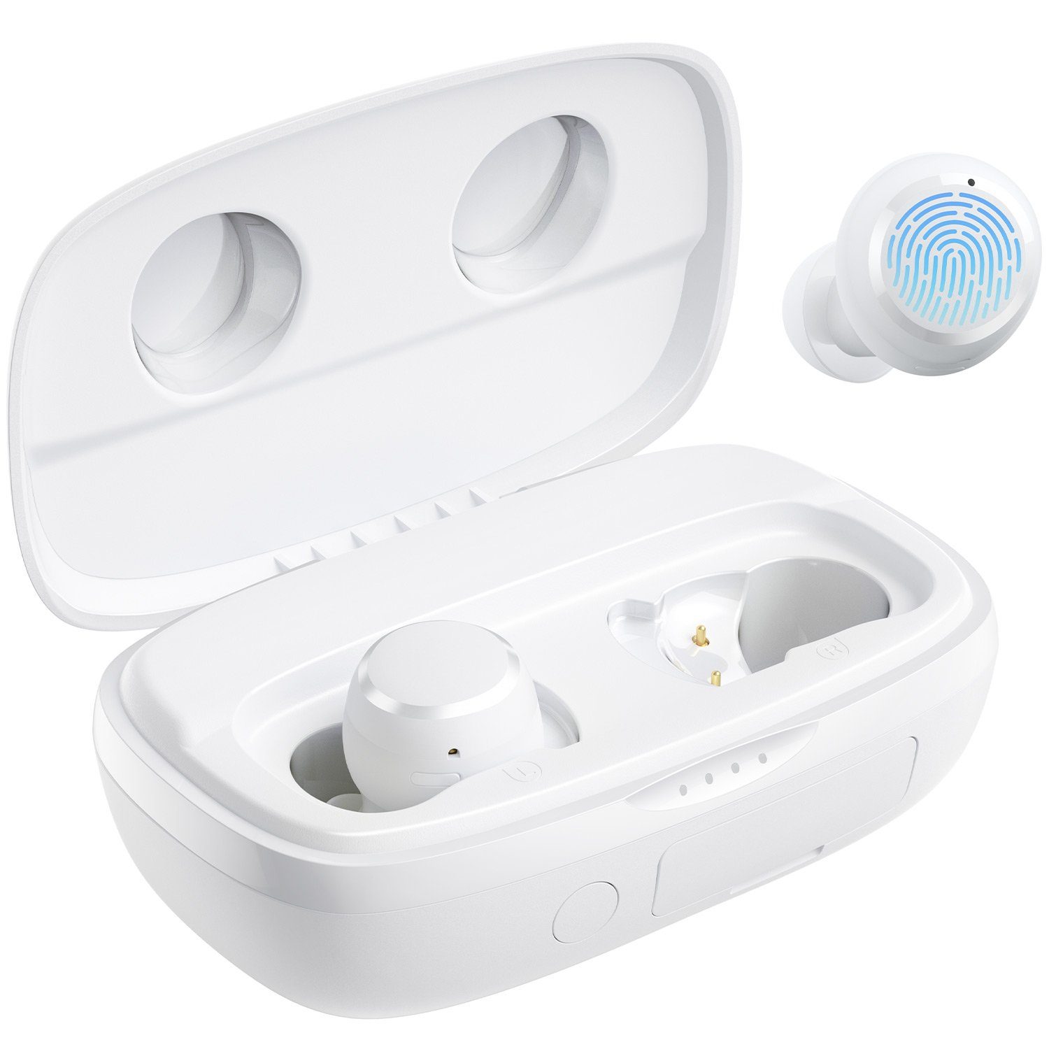 Mikrofon Kopfhörer Bluetooth Kopfhörer (Voice ENC FlyBuds AVRCP Bluetooth, Bluetooth, A2DP 3S 5.2, HFP, Kabellos Assistant, mit In-Ear-Kopfhörer Bluetooth- 5.2 Tribit Bluetooth Rauschunterdrückung) Bluetooth, Kabellos
