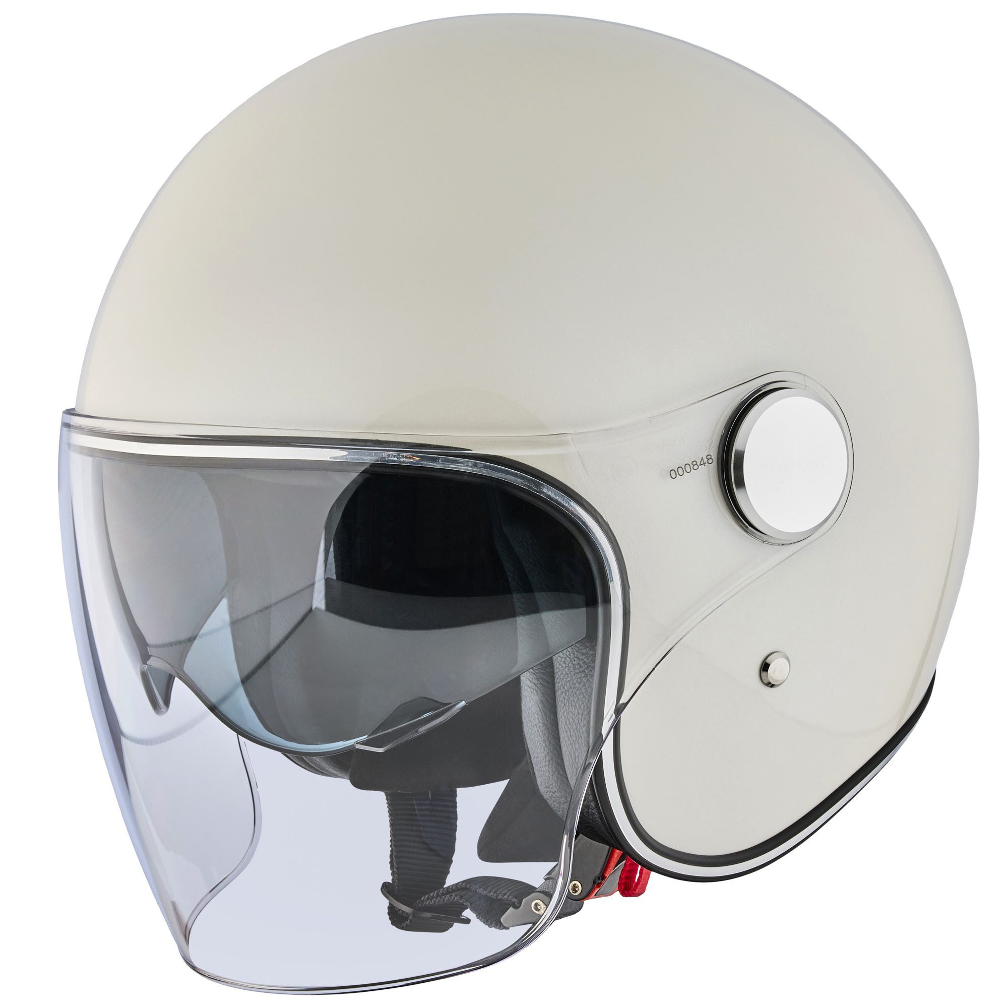 PEROZ Motorradhelm Viagi Jethelm, Vorbereitet Für Kommunikationssystem,herausnehmbares Innenfutter
