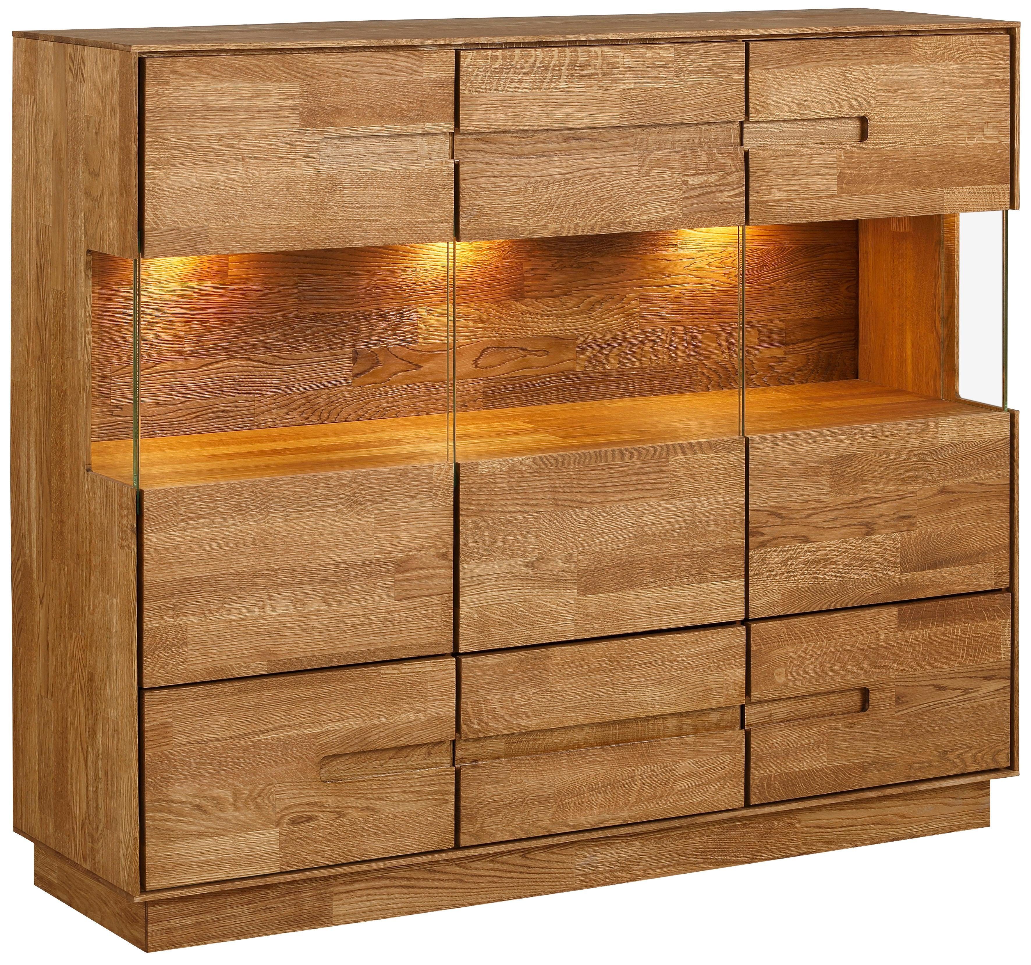Premium collection by Home affaire Highboard »Pavo«, inklusive LED Beleuchtung-kaufen