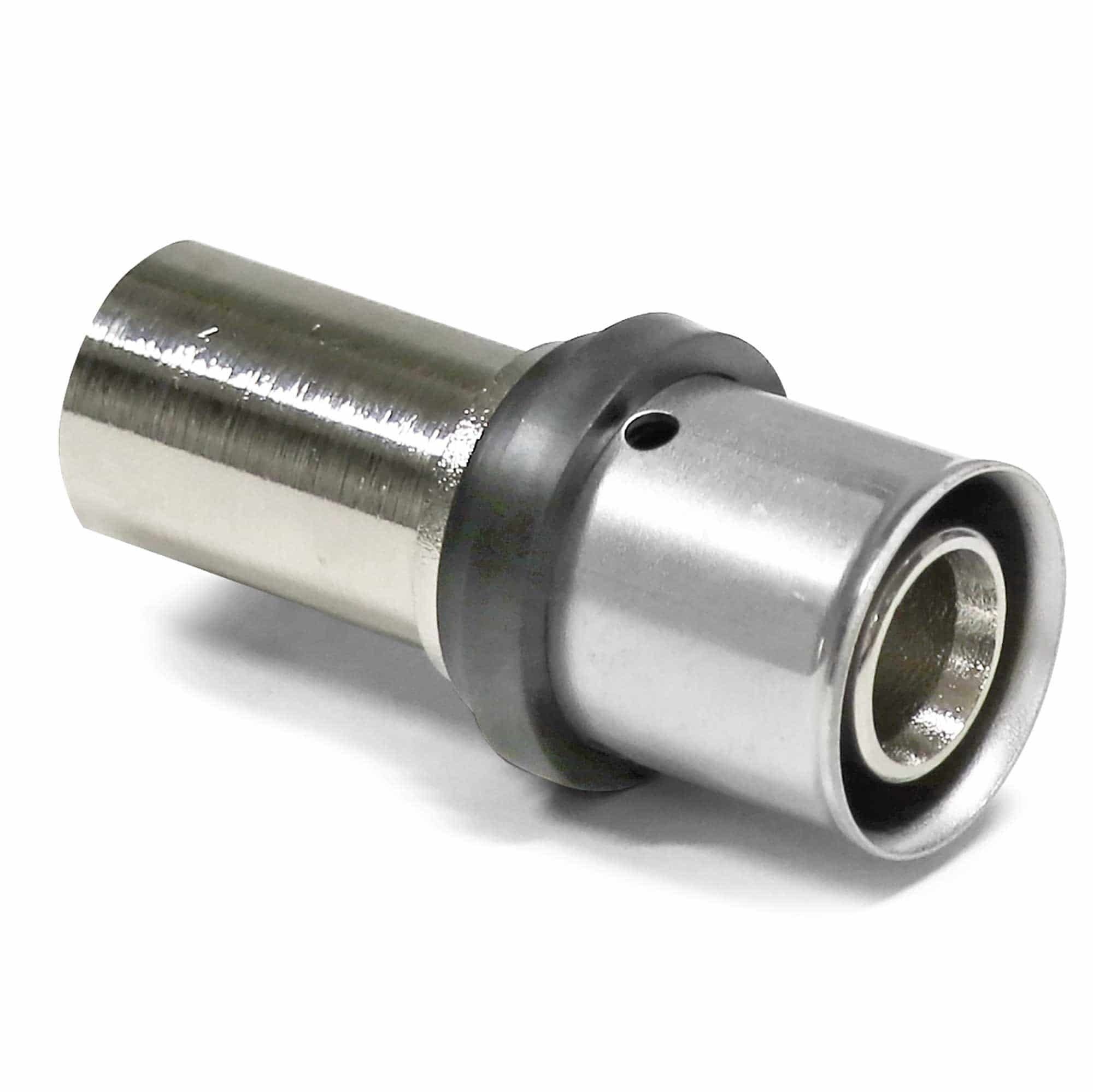 PipeTec Deutschland Pressfitting, Pipetec Press-Übergang Alu-Verbundrohr,vernickelt