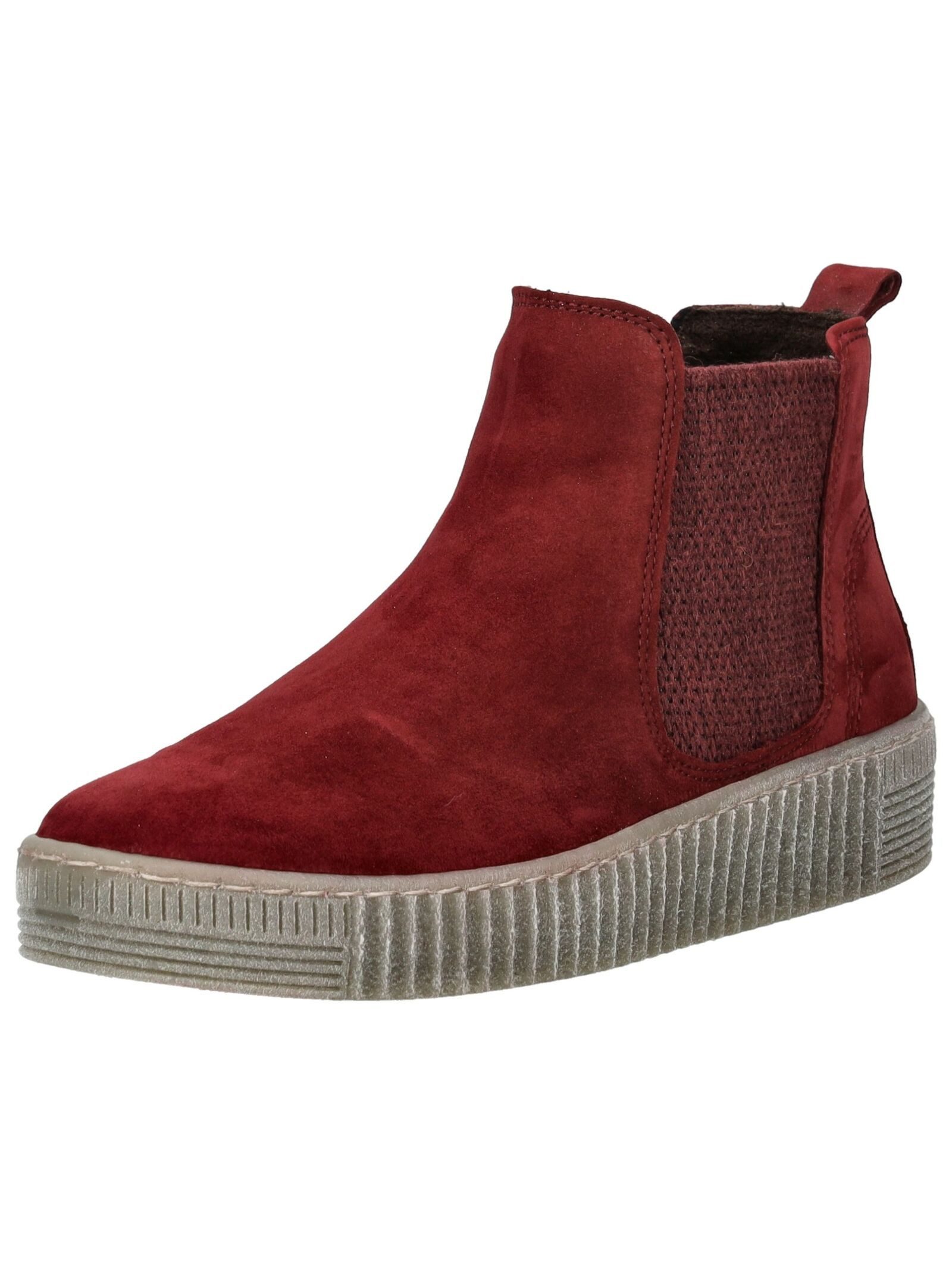 Gabor Gabor Stiefelette Veloursleder/Textil Plateaustiefelette günstig online kaufen