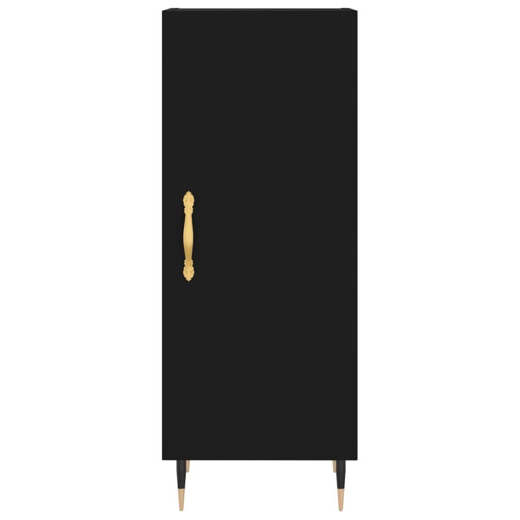 (1 Schwarz Sideboard Sideboard vidaXL cm St) 34,5x34x90 Holzwerkstoff