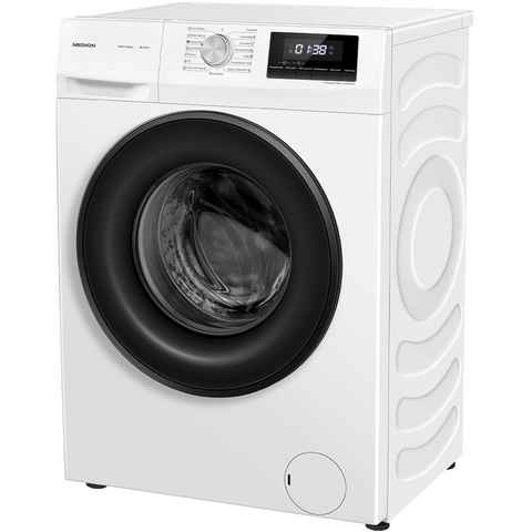 Medion® Waschmaschine MD 37511, 8 kg, 1400 U/min, 15 Waschprogramme, Dampffunktion, Inverter Motor