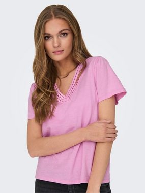 ONLY V-Shirt ONLBENITA S/S V-NECK TOP JRS