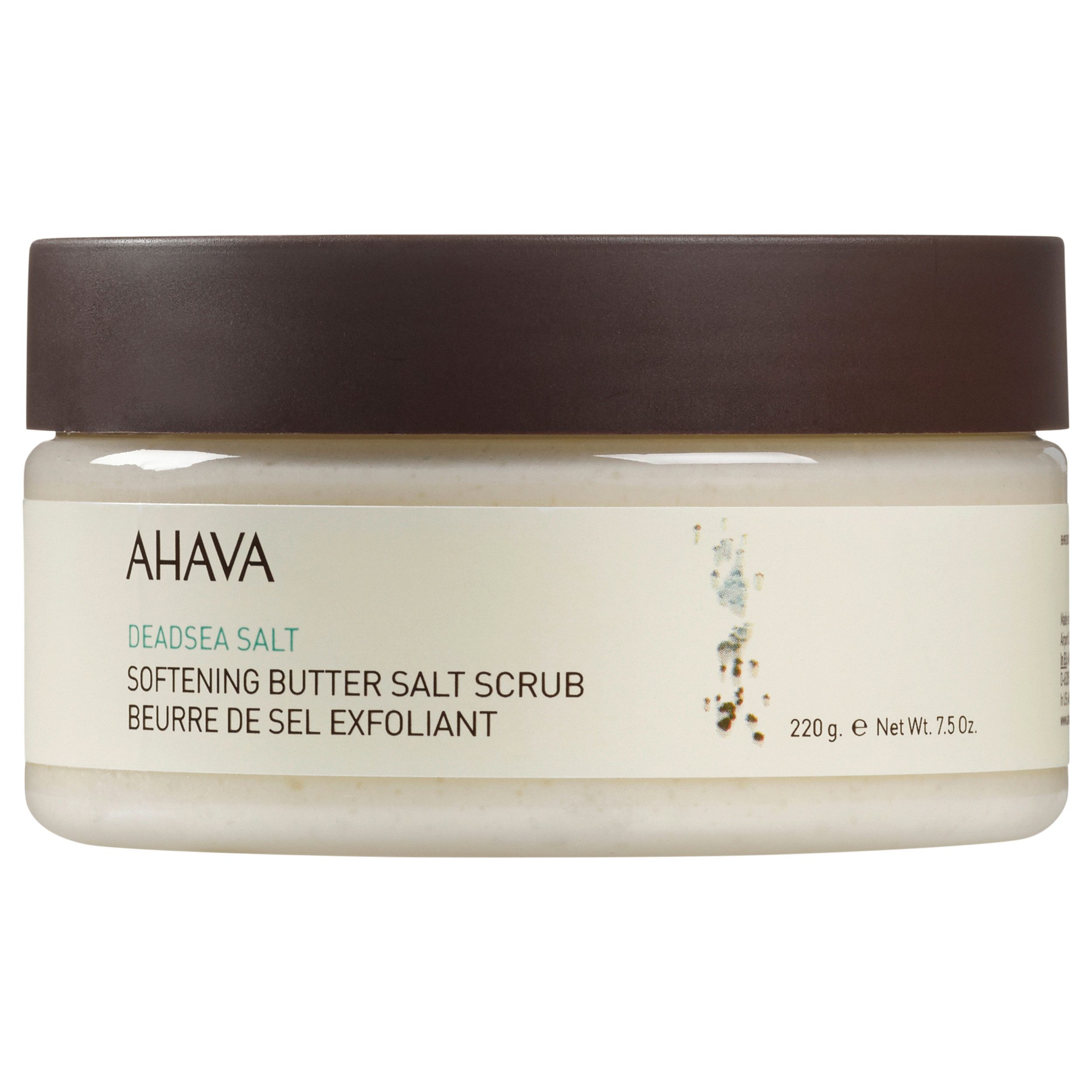 AHAVA Körperpeeling SOFTENING BUTTER SALT SCRUB, mit zartschmelzender Butter-Textur, feuchtigkeitsspendend, pflegend