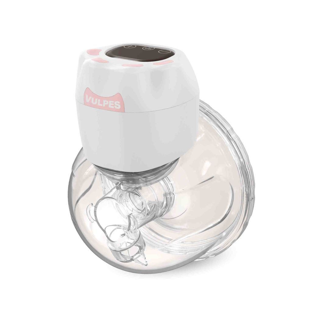 Vulpes Goods Elektrische Milchpumpe BabyCare, handsfree, 3 Modi, 9 Saugstärken