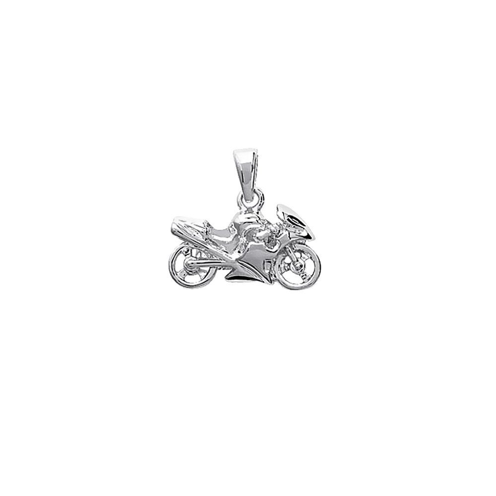 NKlaus Kettenanhänger Massive Biker 925 Sterlingsilber Motorrad Kettenan günstig online kaufen