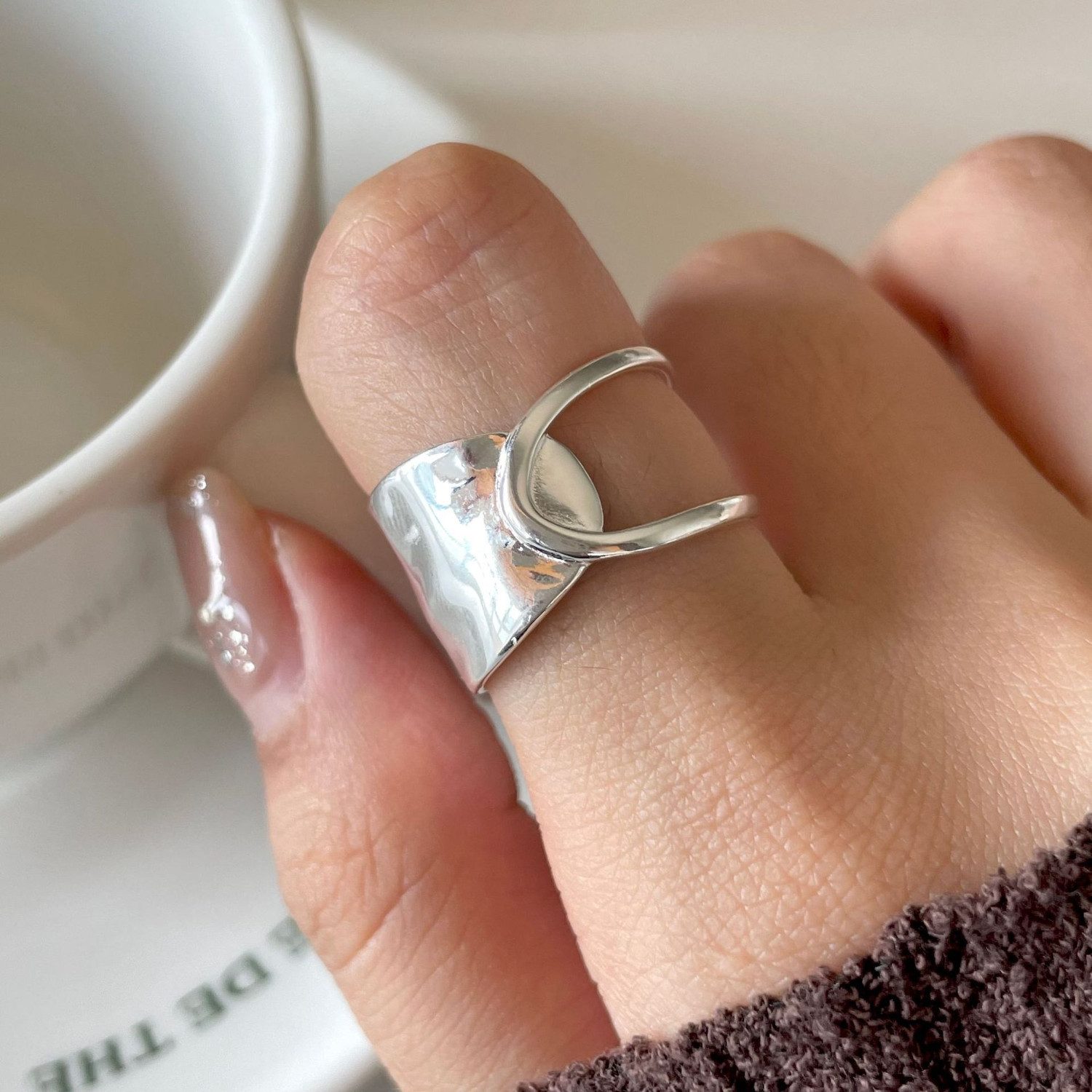 KARMA Fingerring Damenring 925 Sterling Silber günstig online kaufen