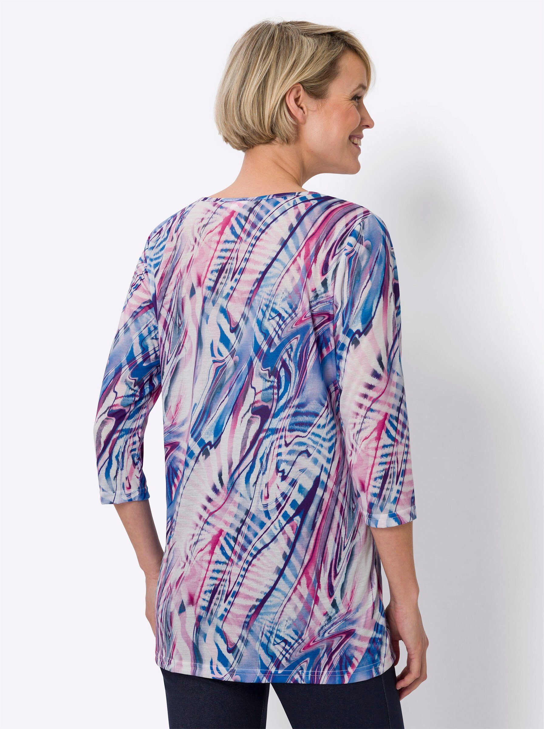 Sieh an! T-Shirt Longshirt 3/4-Arm günstig online kaufen