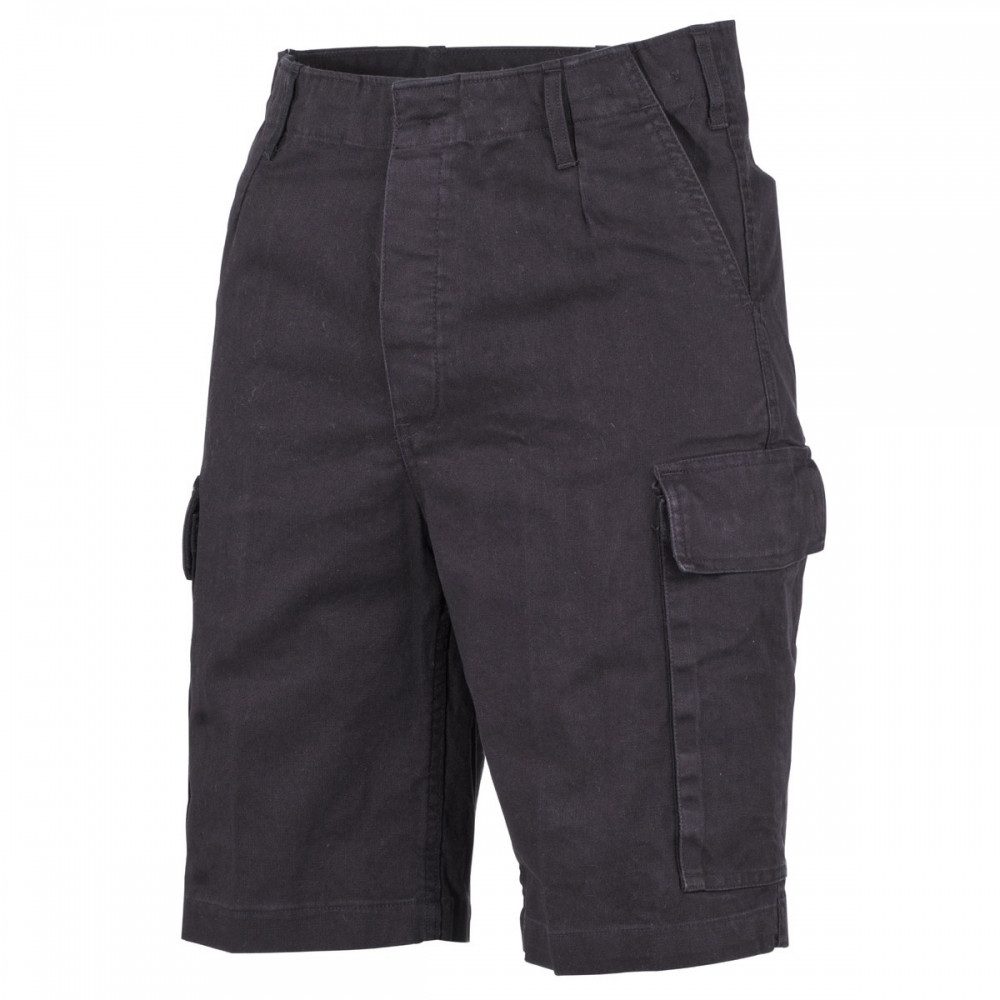 MFH Outdoorhose Bundeswehr Moleskin Bermuda, schwarz- günstig online kaufen
