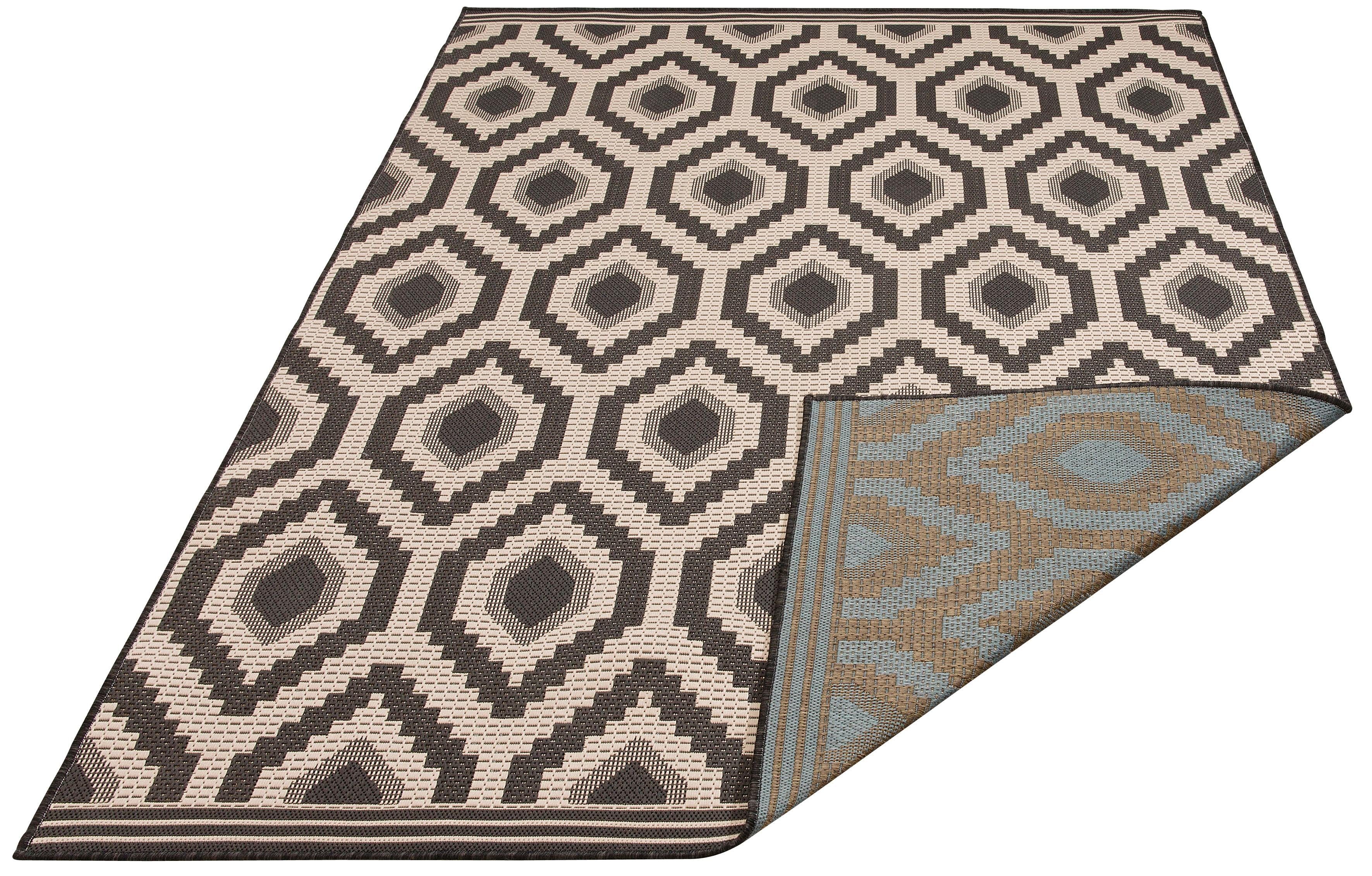 Teppich »Sabin«, Bruno Banani, rechteckig, Höhe 7 mm, In-und Outdoor