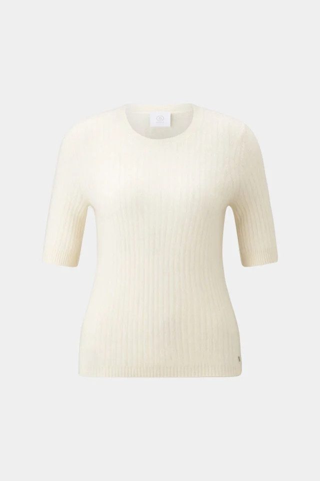 Strickpullover Kaschmir Kurzarmpullover Sue - Regular Fit