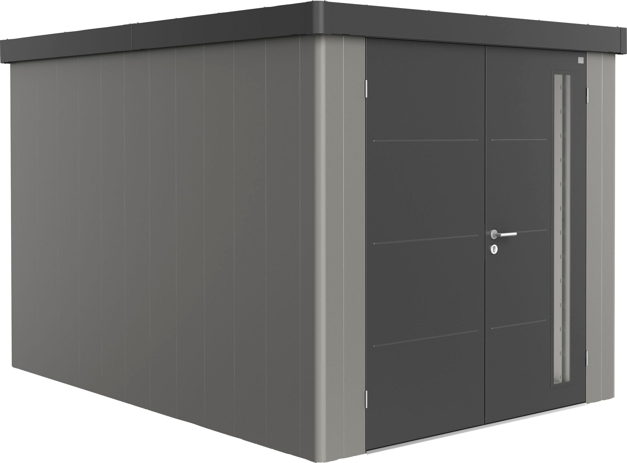 Biohort Gerätehaus Neo 4B Variante 2.3, BxT 236x348 cm, Metall