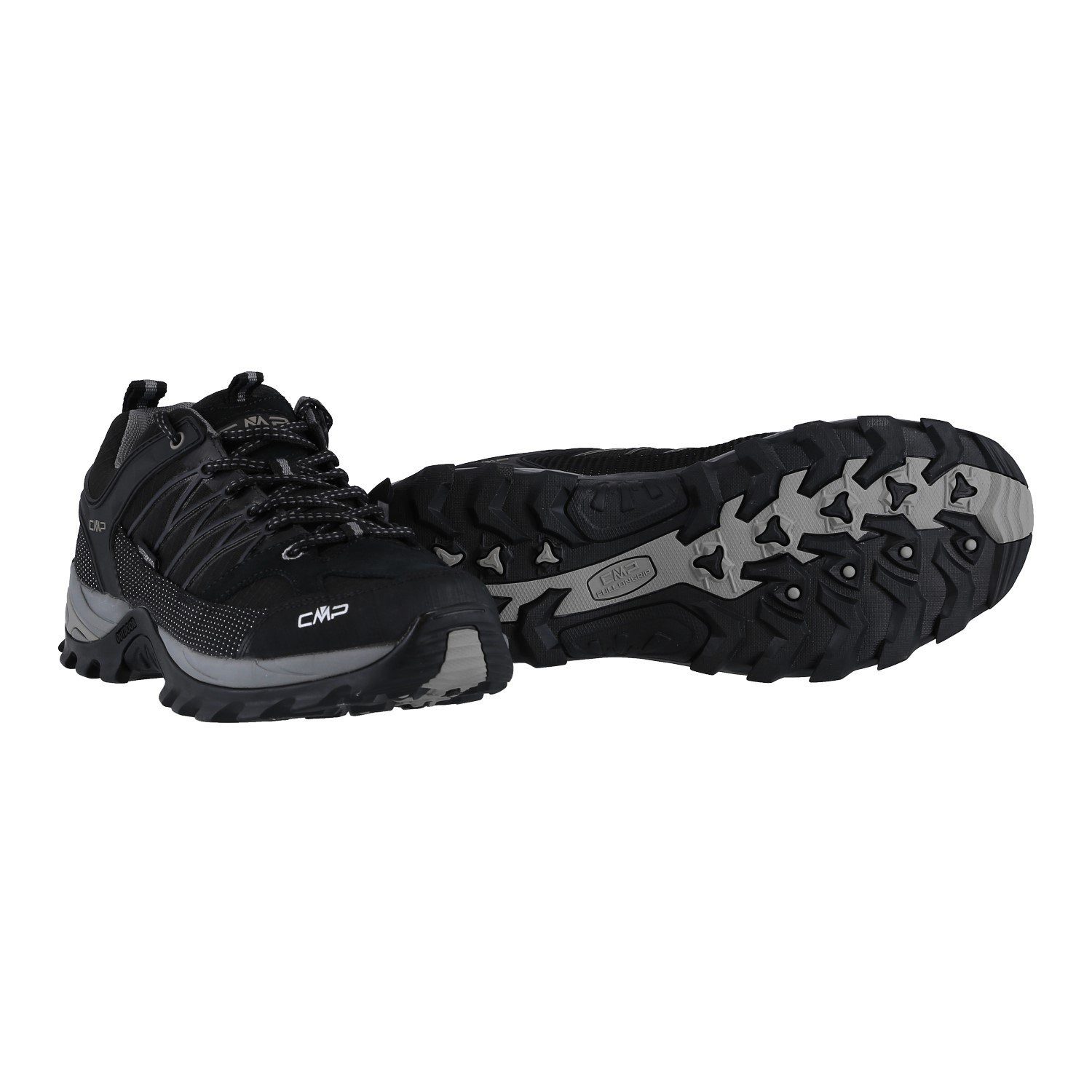 CMP Rigel Low WP (Trekking, wasserdicht) schwarz Herren Wanderschuh