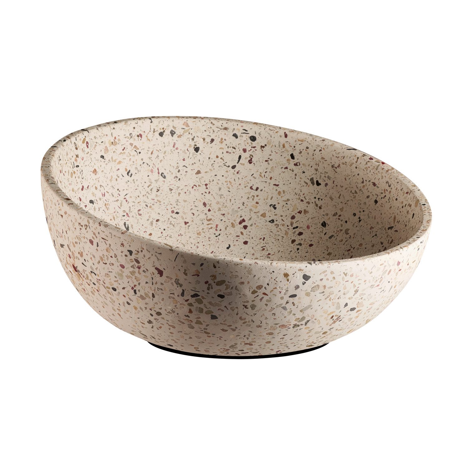 APS Schale TERRAZZO, Beton, (1-tlg), Beton, Terrazzooptik