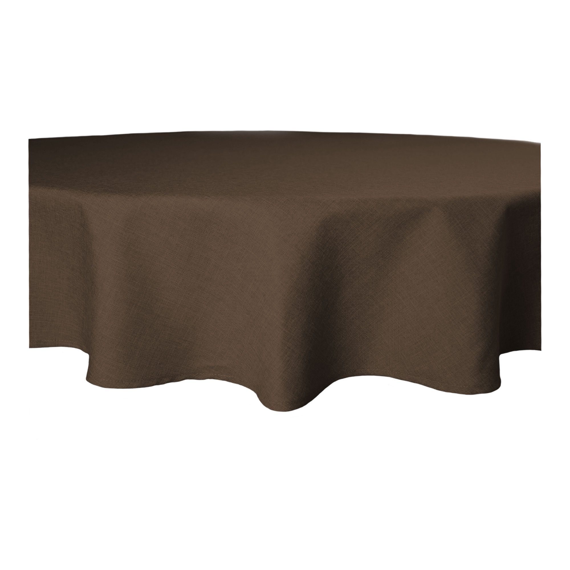 Haus und Deko Tischdecke Tischdecke rund 160 cm Ø beschichtet Leinenoptik w günstig online kaufen