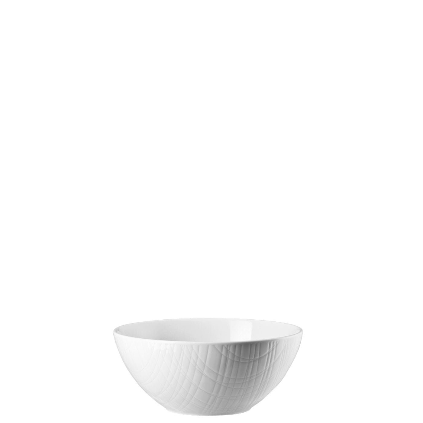 Rosenthal Müslischale Mesh cm, (1-tlg) 14 Weiß Müslischale Porzellan