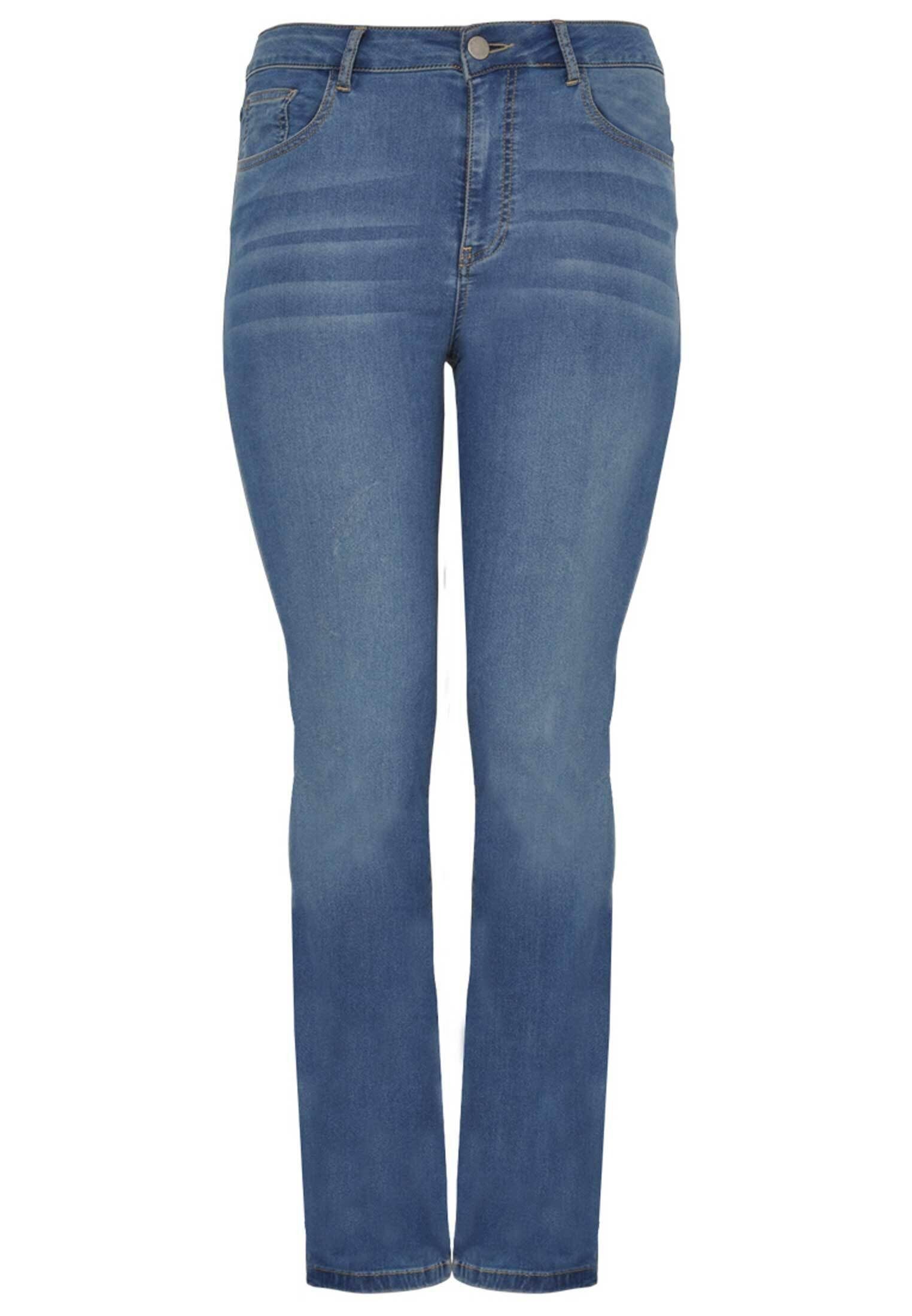 YOEK High-waist-Jeans Damen Jeans Große Größen