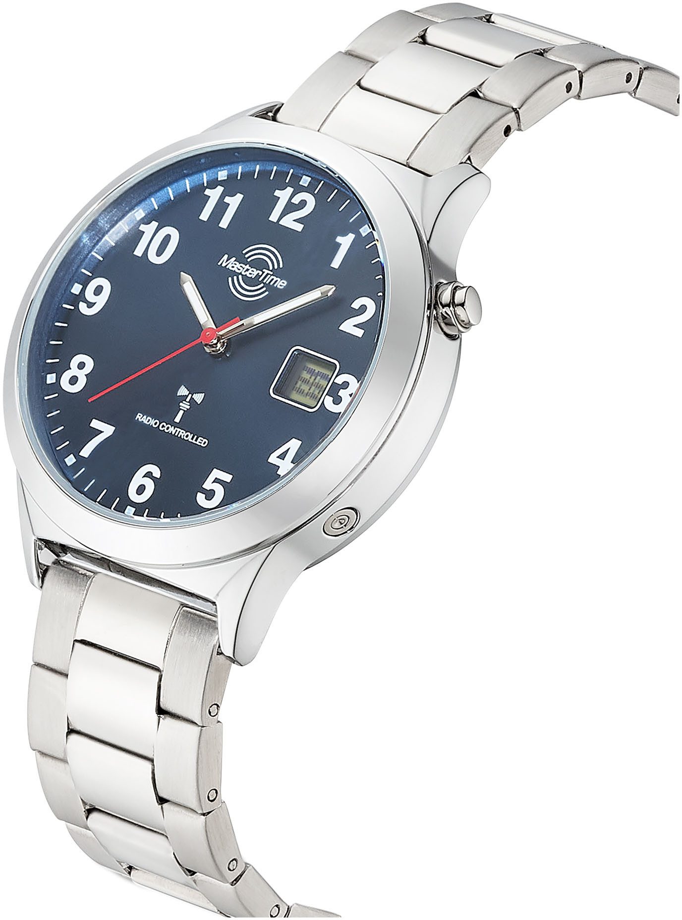 MASTER TIME Funkuhr MTGA-10905-32M, Quarzuhr, Armbanduhr, Herrenuhr, Edelst günstig online kaufen