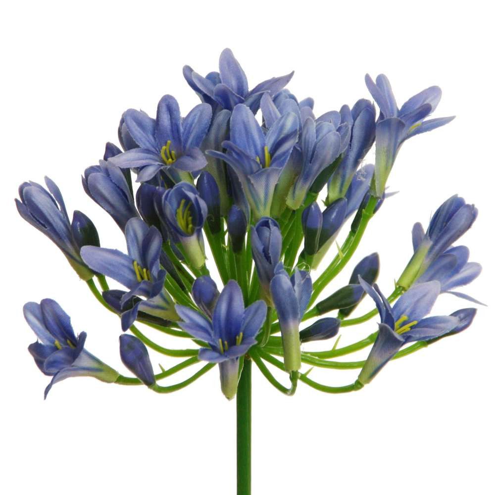 Kunstblume Kunstblume AGAPANTHUS ca 75cm. Liebesblumen, Schmucklilie, Floratexx GmbH, Höhe 75.00 cm