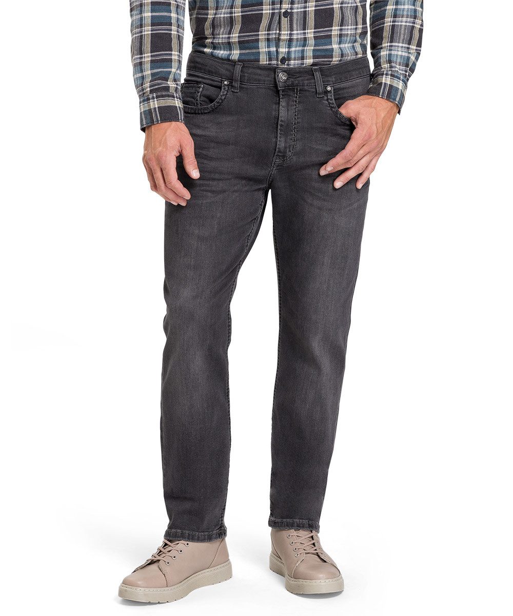5-Pocket-Jeans PIONEER RANDO MEGAFLEX grey used buffies 16541 6548.9835