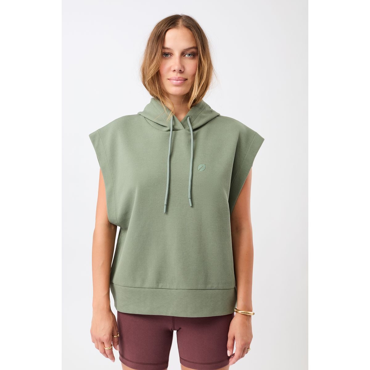 Mandala Funktionsweste Hoodie Veste