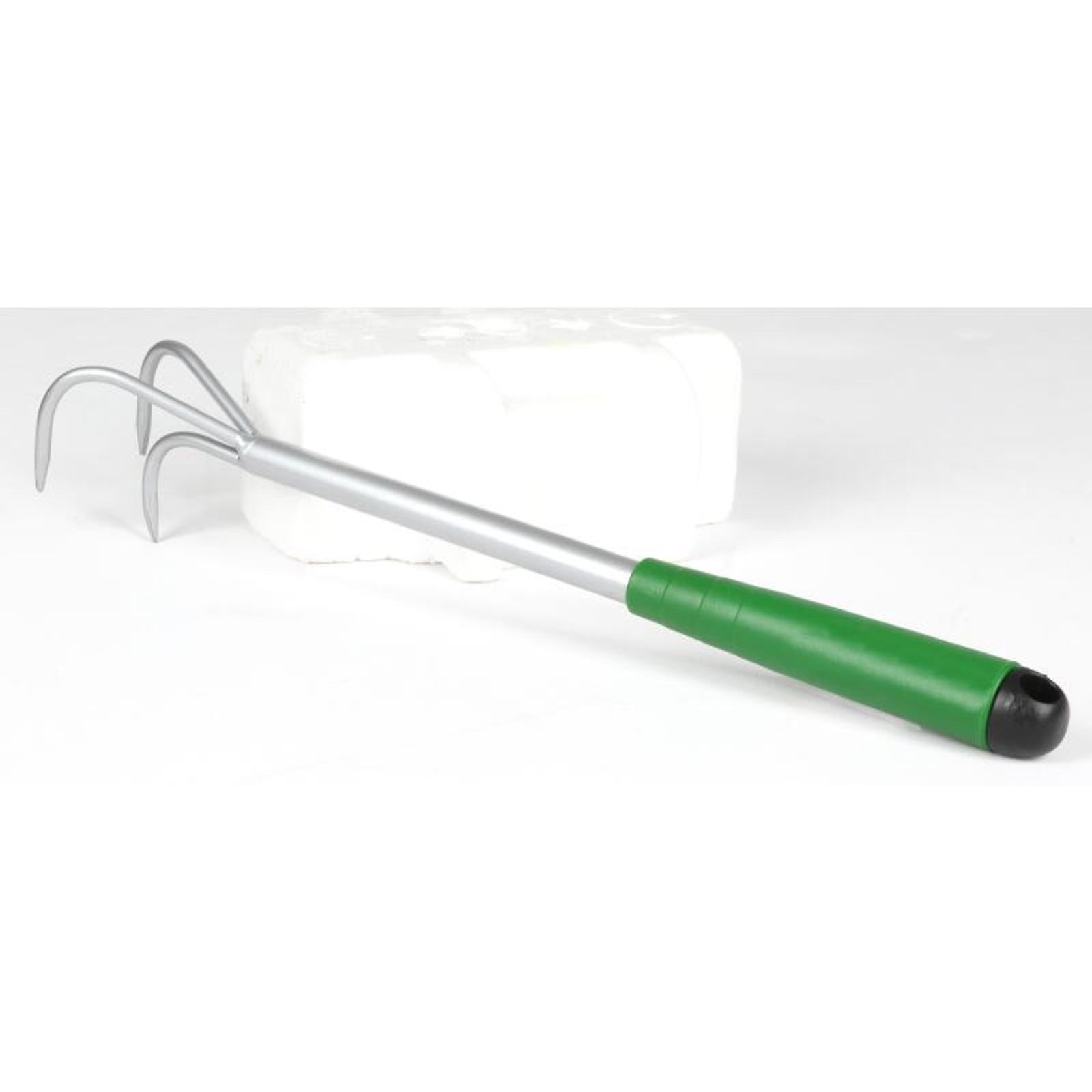 BURI Grubber 24x Grubber 41cm mit 3 Krallen Gartengerät Hacke klein Handgerät