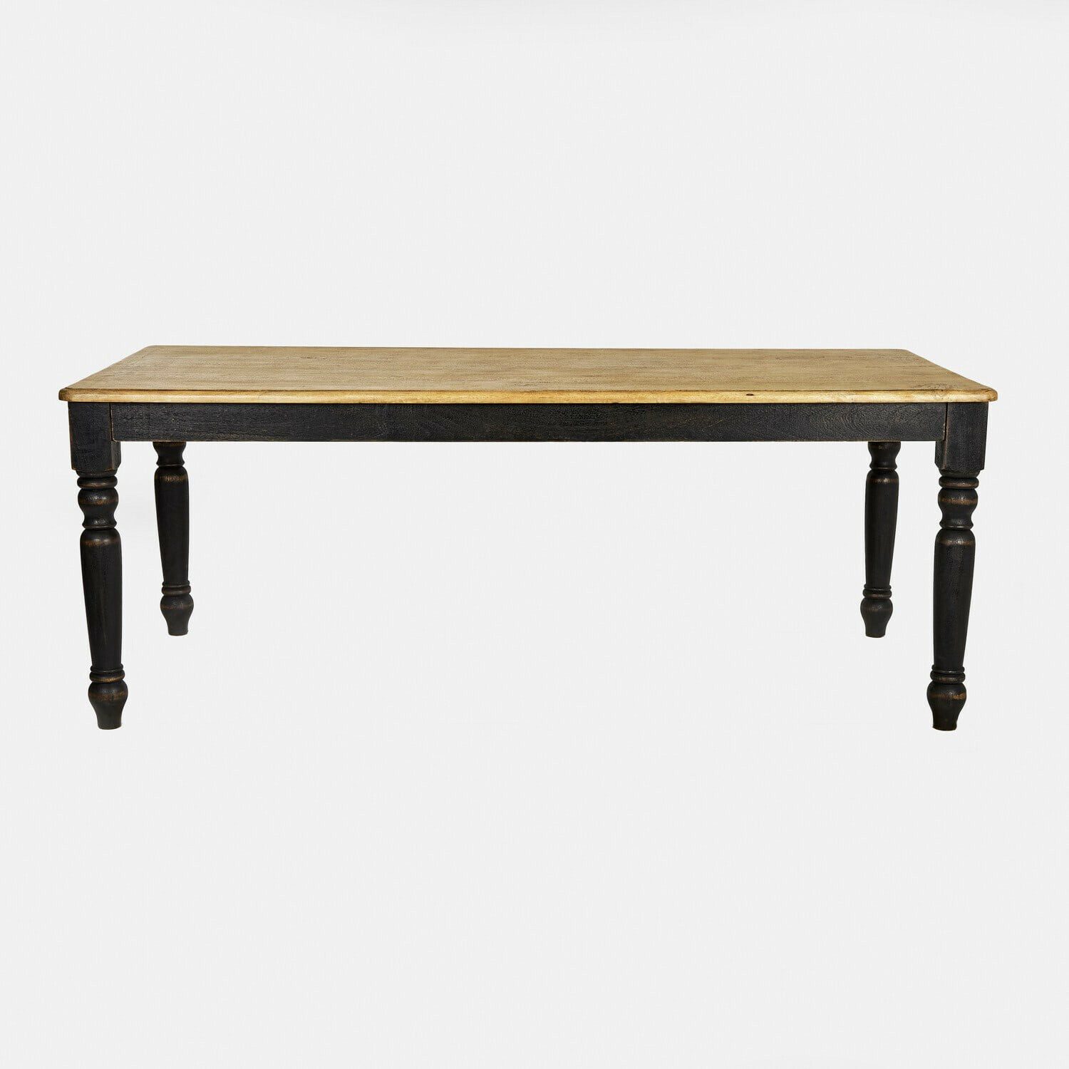 Mirabeau Esstisch Tisch Mont Lisan braun/antikschwarz