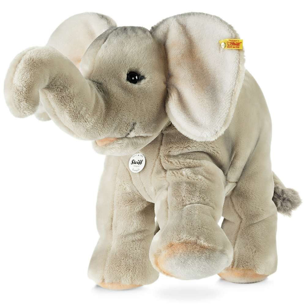 Kuscheltier Steiff Trampili Elefant 45cm grau stehend 064043