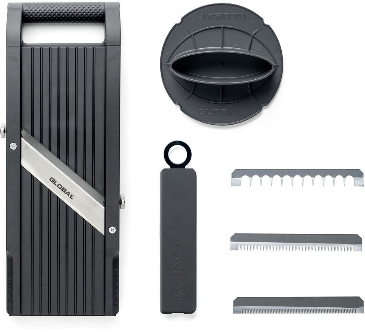 GLOBAL Mandoline Benriner GSL-95, 95 mm, schwarz, 1-St.