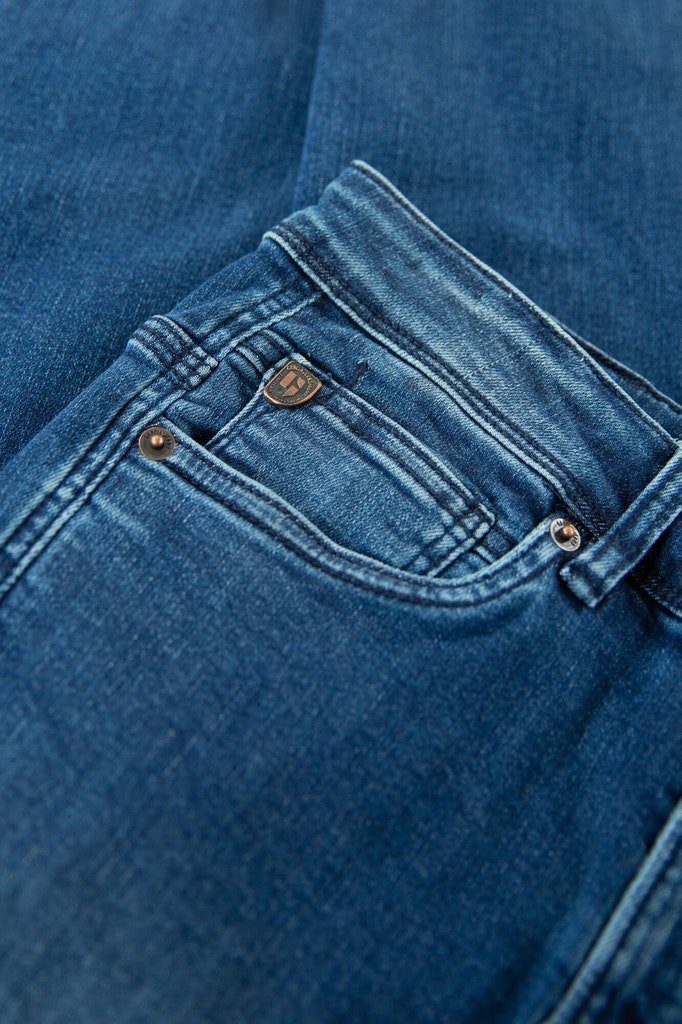 tapered fit regular Jeans Lazlo Regular-fit-Jeans Hose Garcia leg
