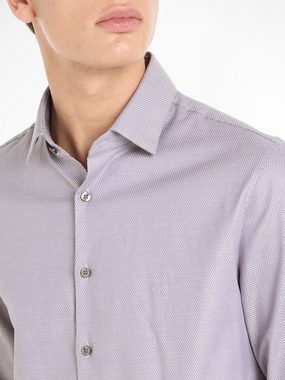 Calvin Klein Langarmhemd STRUCTURE EASY CARE SLIM SHIRT