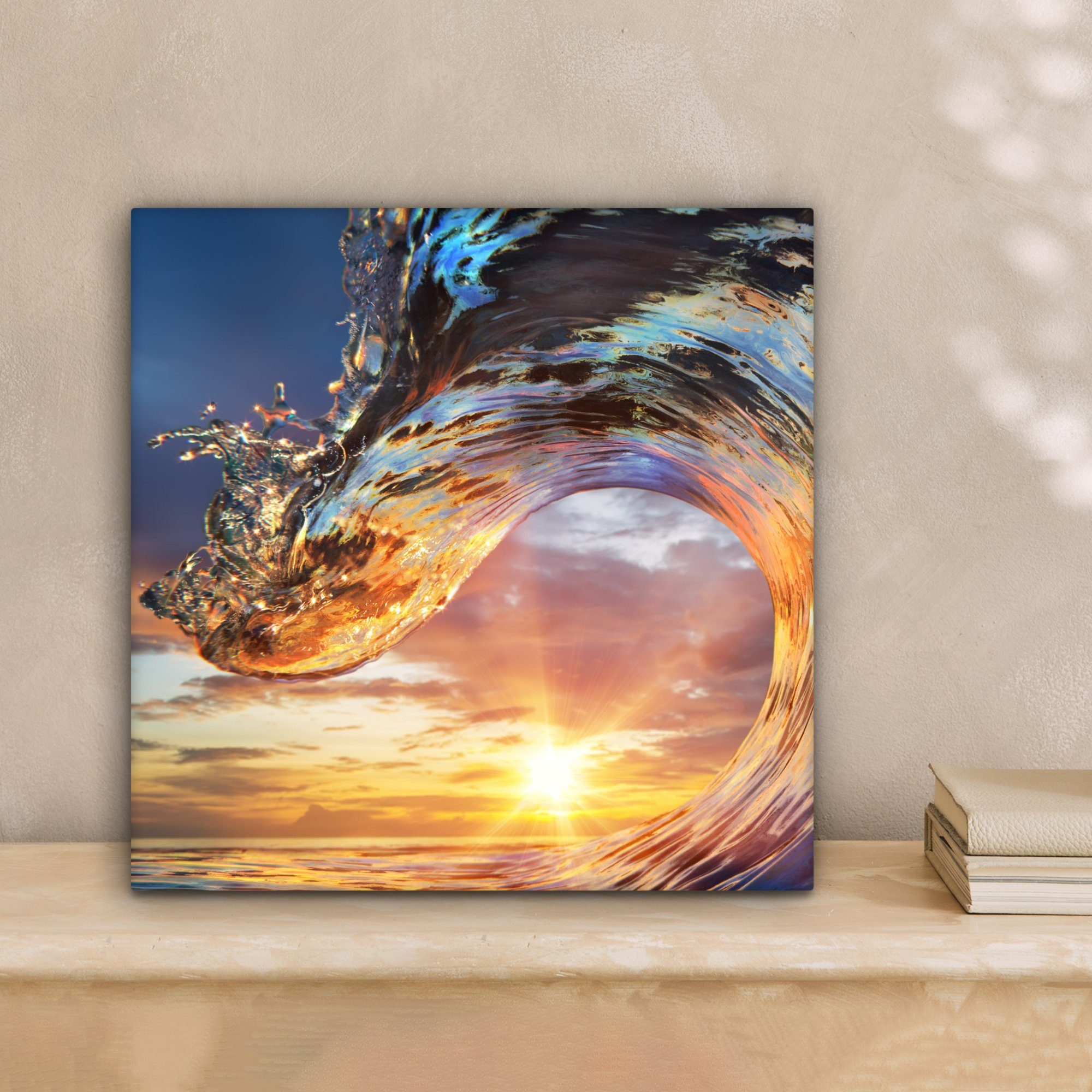 OneMillionCanvasses® Leinwandbild Sonne - Meer - günstig online kaufen