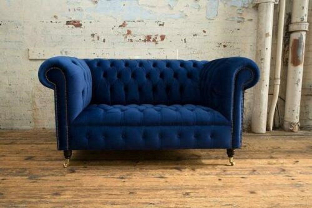 Hochwertige Sofa Couch Sofa Stoff Chesterfield JVmoebel designer Textil