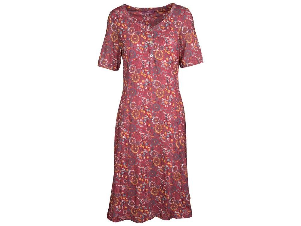Heidekönigin Jerseykleid »Heidekönigin Bio-Damen-Kleid mit Knöpfen, knielang«  online kaufen | OTTO