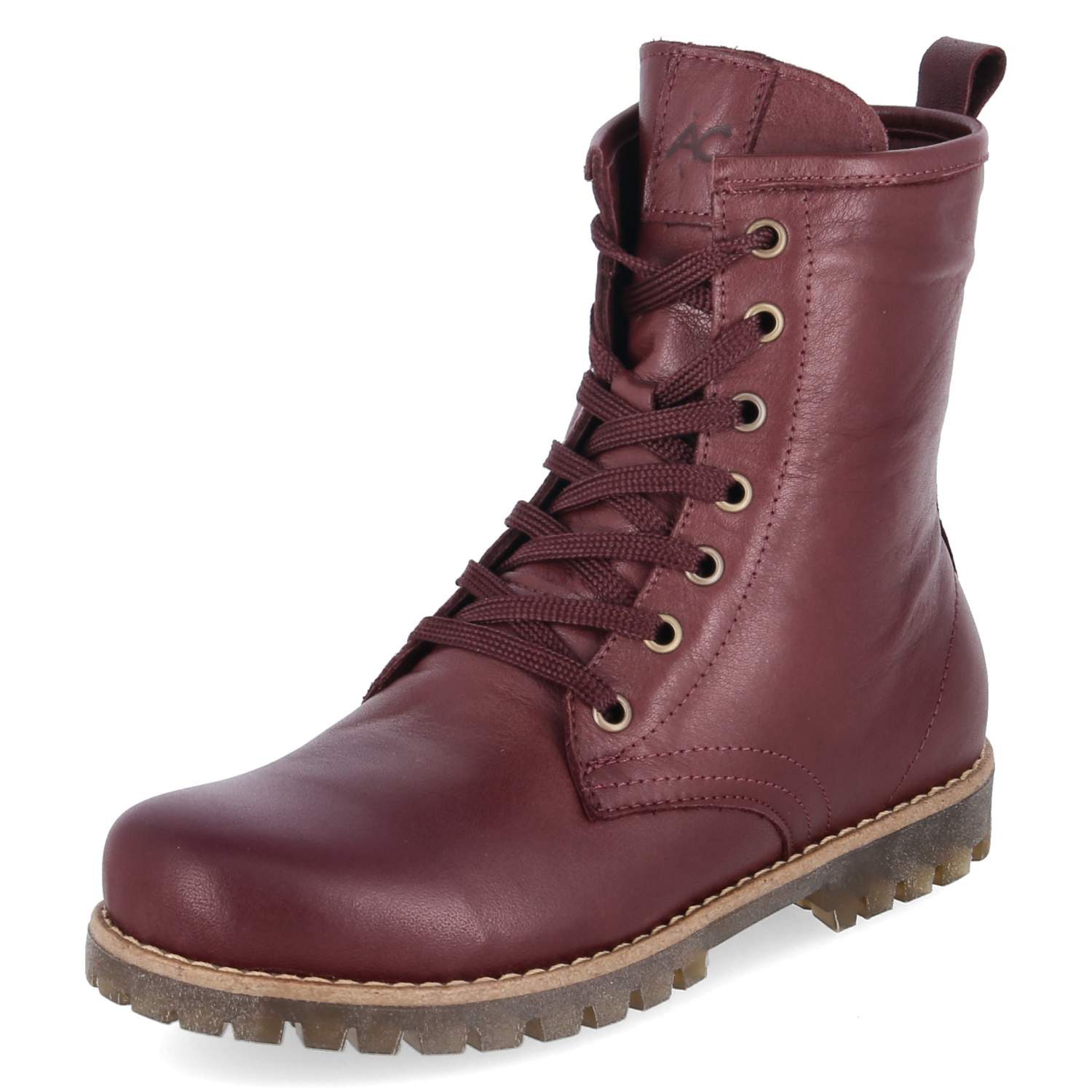 Andrea Conti Andrea Conti 0342847/2040 Damen Lackleder brown Schnürstiefel