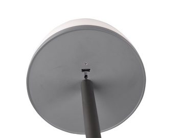 meineWunschleuchte LED Außen-Tischleuchte, Dimmfunktion, LED fest integriert, 2er Set ohne Kabel Akku Outdoor mit batterie-betrieben kabellos H 35cm