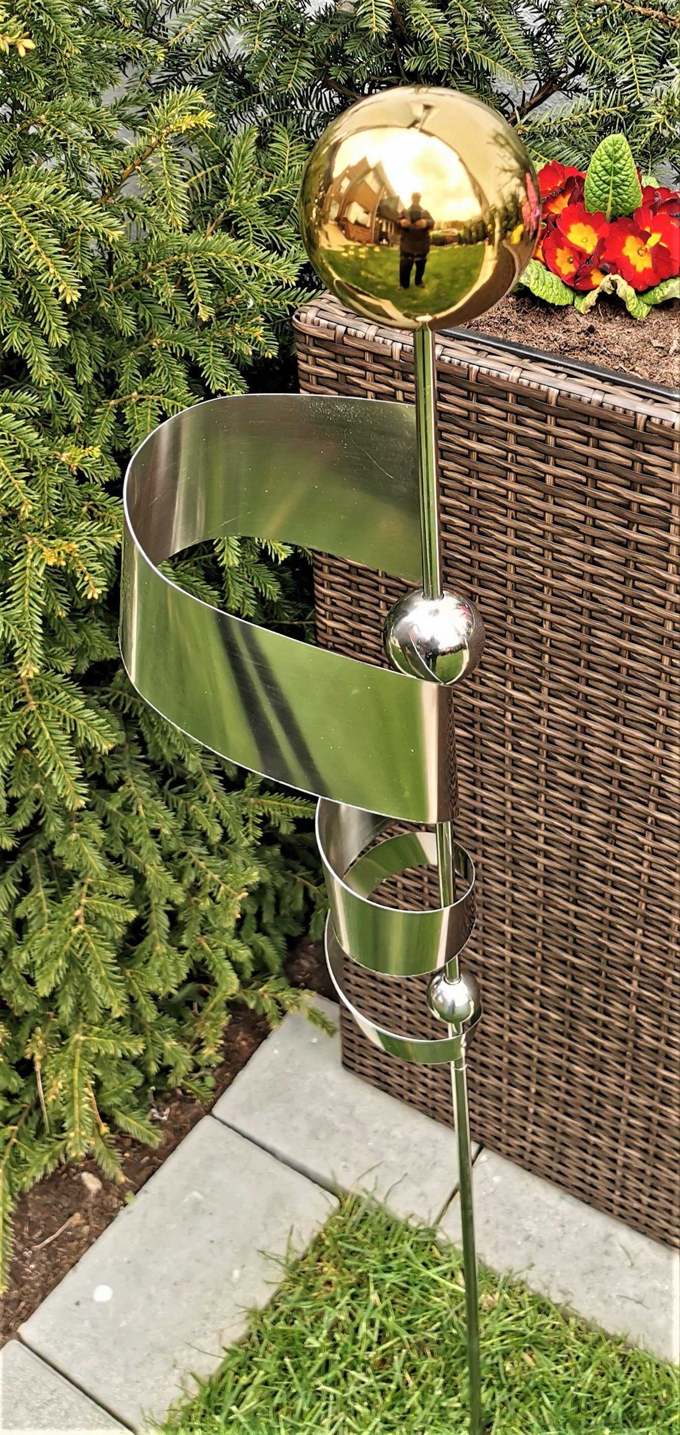 Jürgen Bocker GartenAmbiente Gartenstecker Skulptur Kari 120 cm
