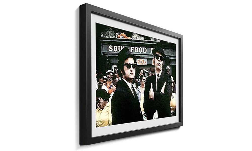 WandbilderXXL Bild mit Rahmen Blues Brothers, günstig online kaufen