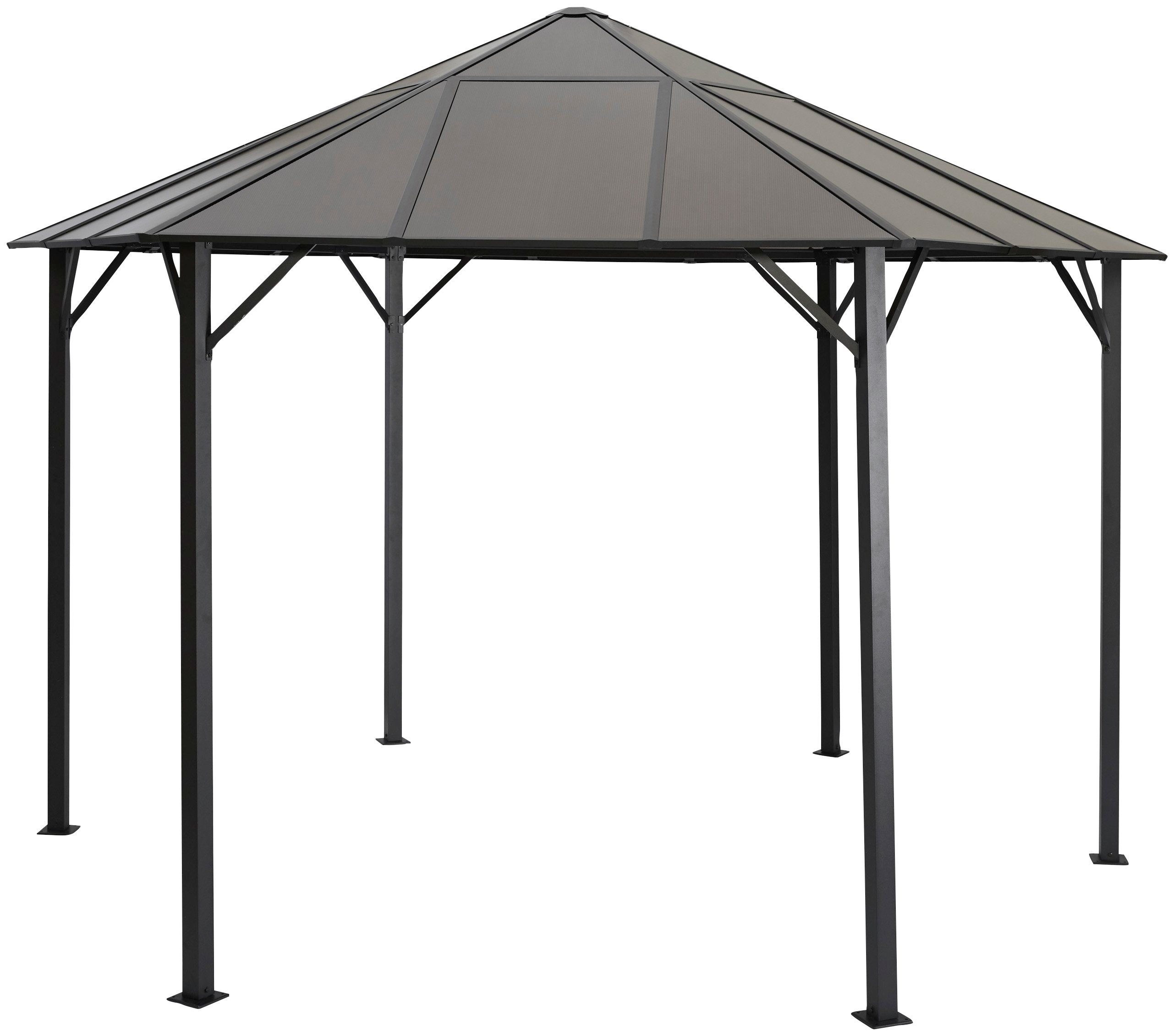 KONIFERA Pavillon-Ersatzdach Costa Brava, für 350x350 cm, braun