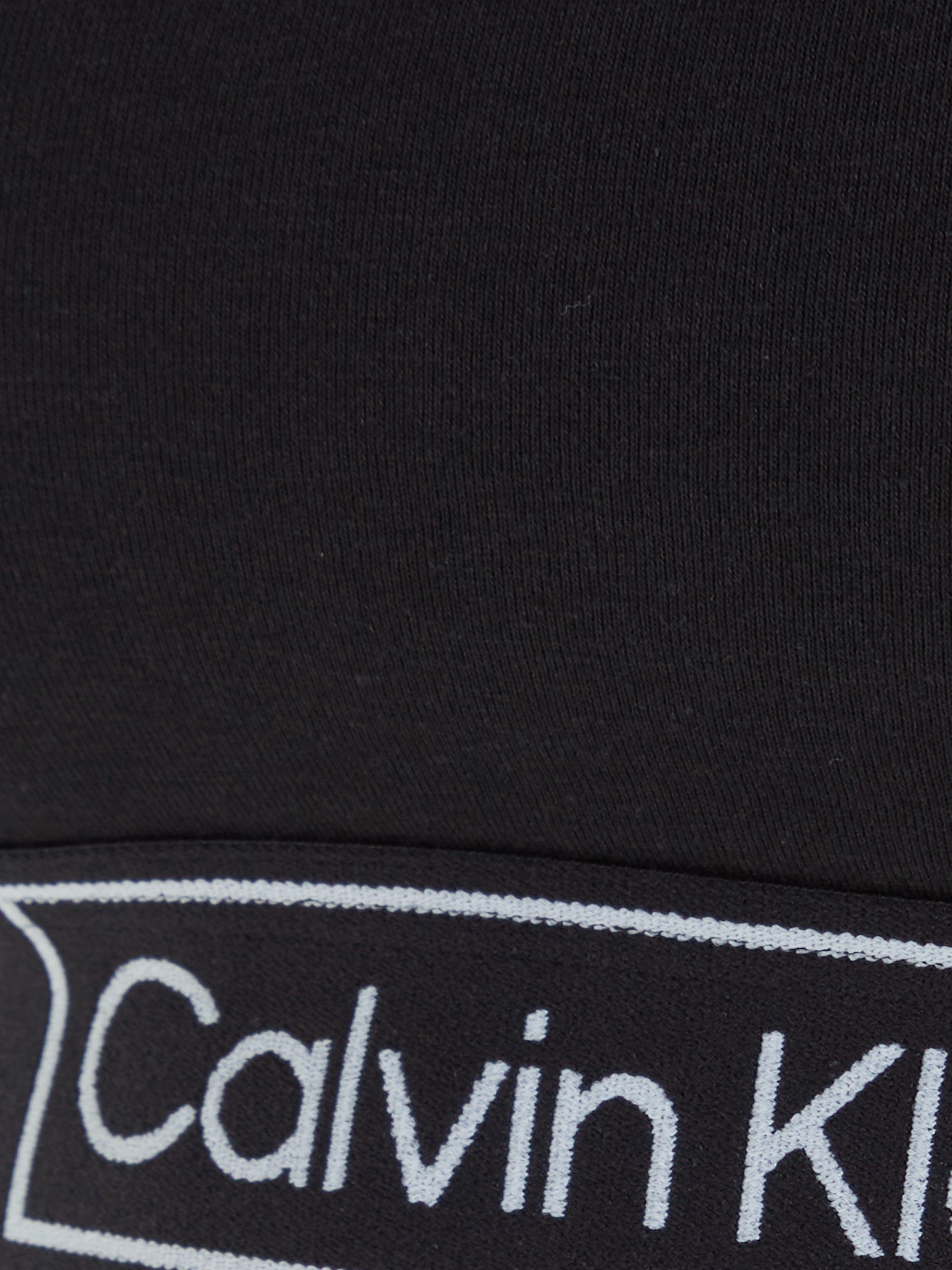 schwarz Klein Logoschriftzug mit Bustier Calvin Underwear